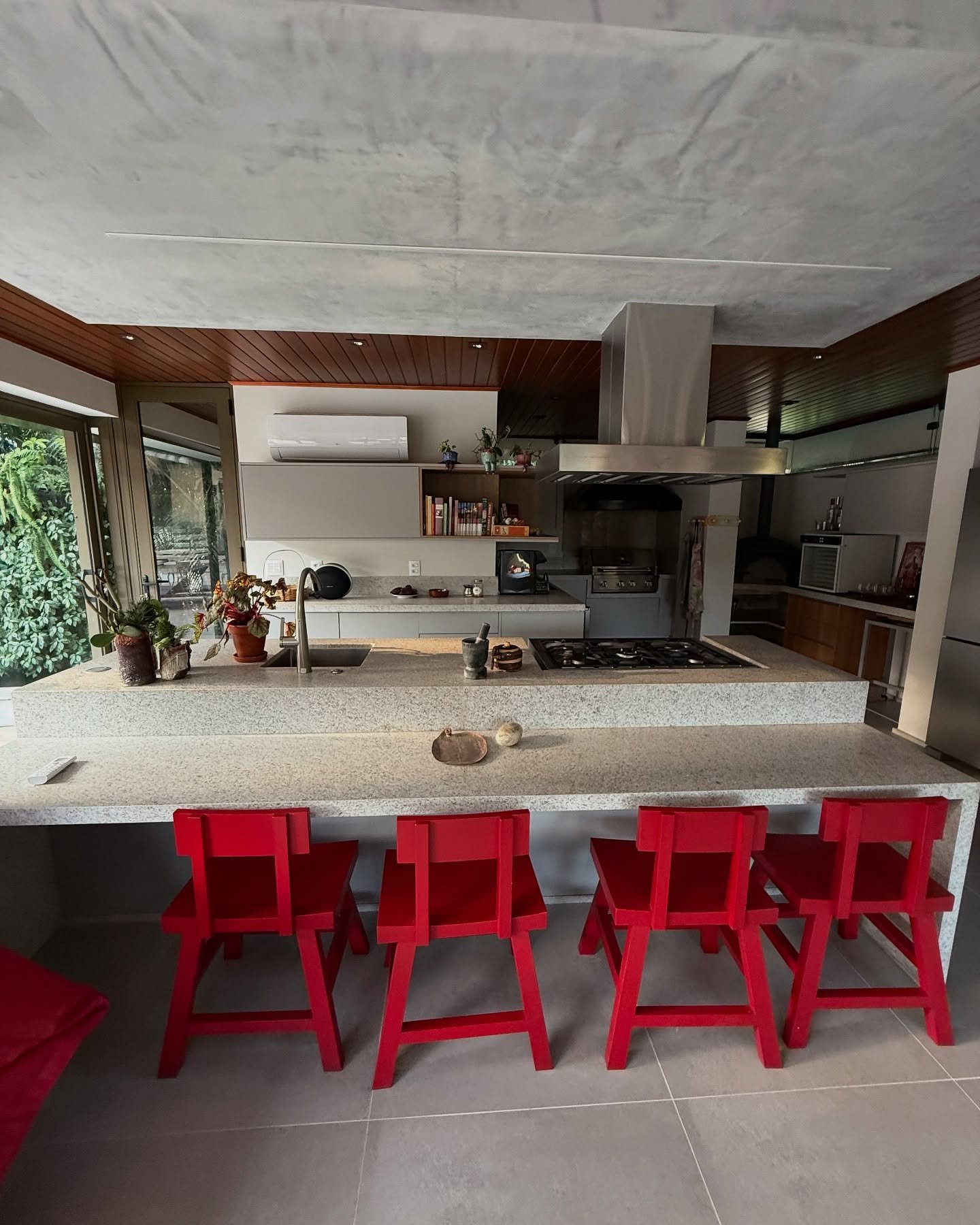 Cozinha Gourmet e Integração Paisagística Arq&U